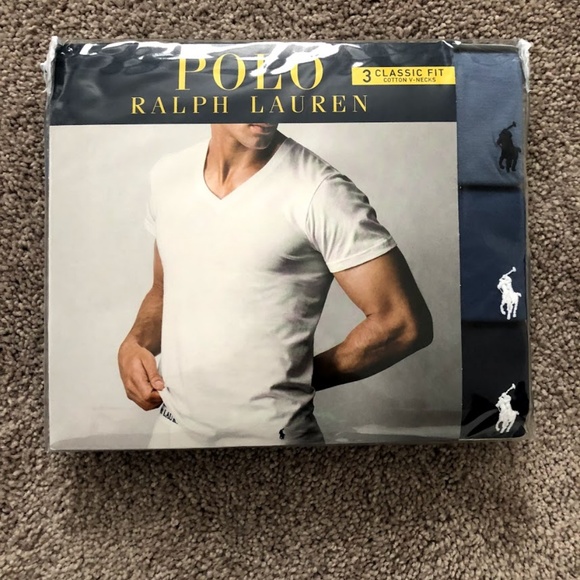 Polo Ralph Lauren Other - NWT Polo Ralph Lauren 3 Pack V Neck Shirts